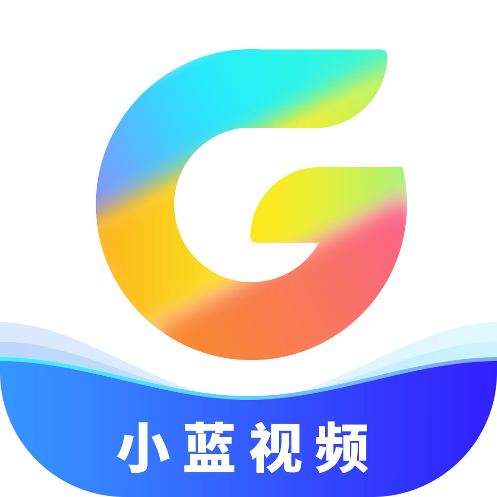 杏吧小蓝APP官方品牌标识